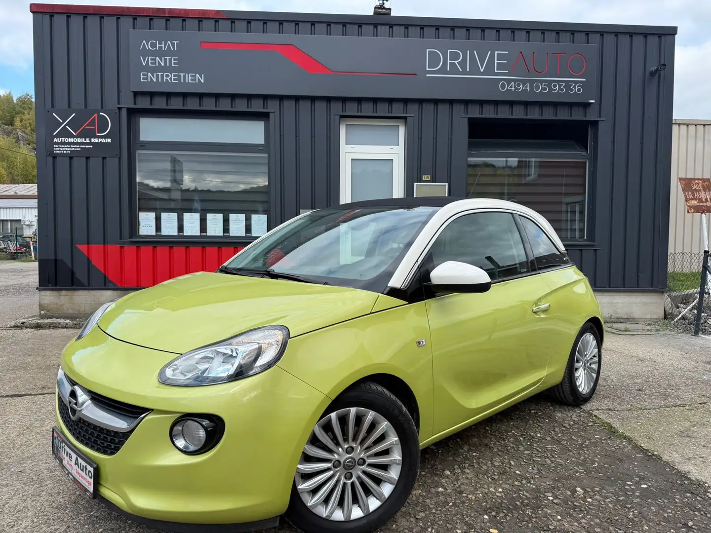 Opel Adam Open Air / Carplay / Airco / Capteurs / Garantie Vert - 1