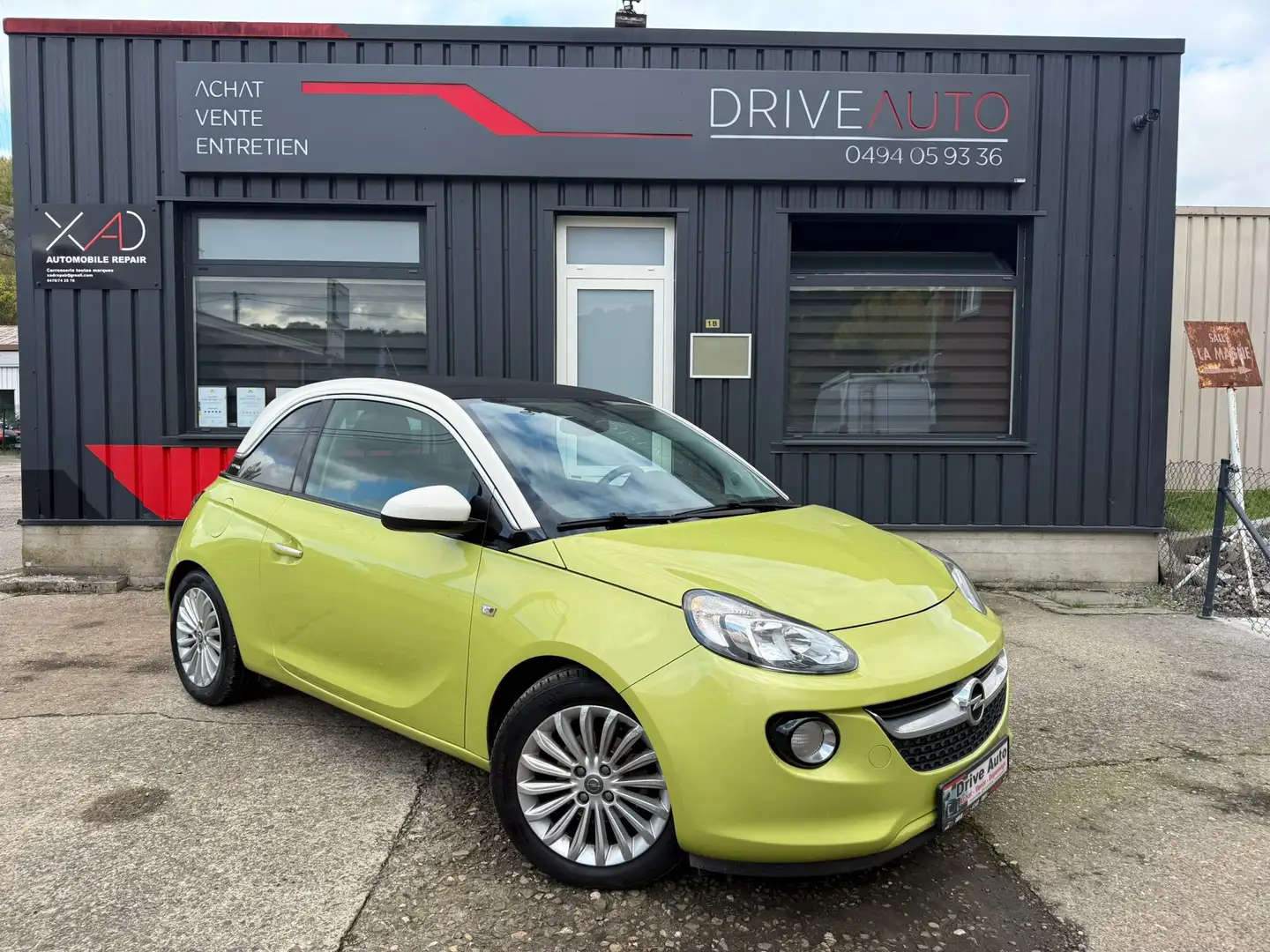 Opel Adam Open Air / Carplay / Airco / Capteurs / Garantie Vert - 2