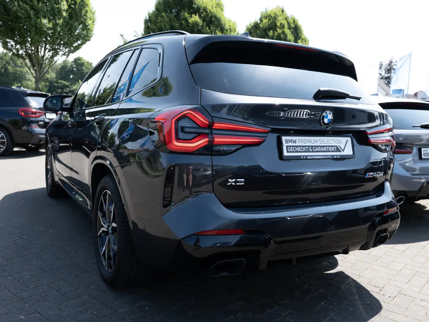 BMW X3 M 40d PANO AHK HUD LASER STANDHZ NAVI H/K Gris - 2