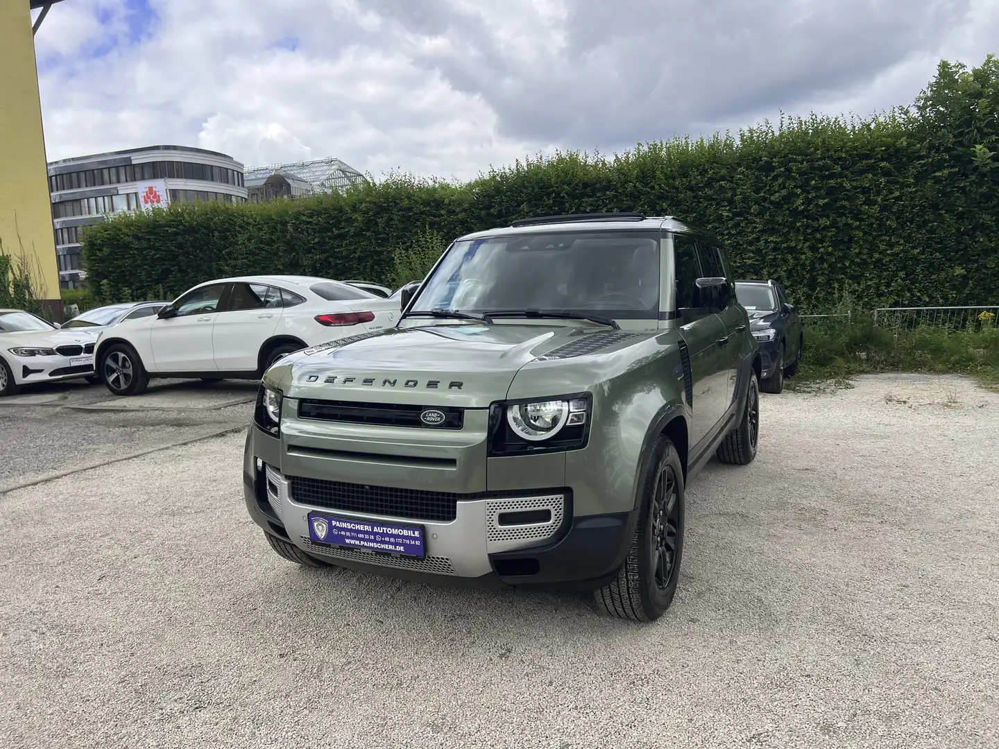 Land Rover Defender D240 S AHK+360°+PANO-SD+LEDER+ACC+LUFTFEDERUNG Verde - 2