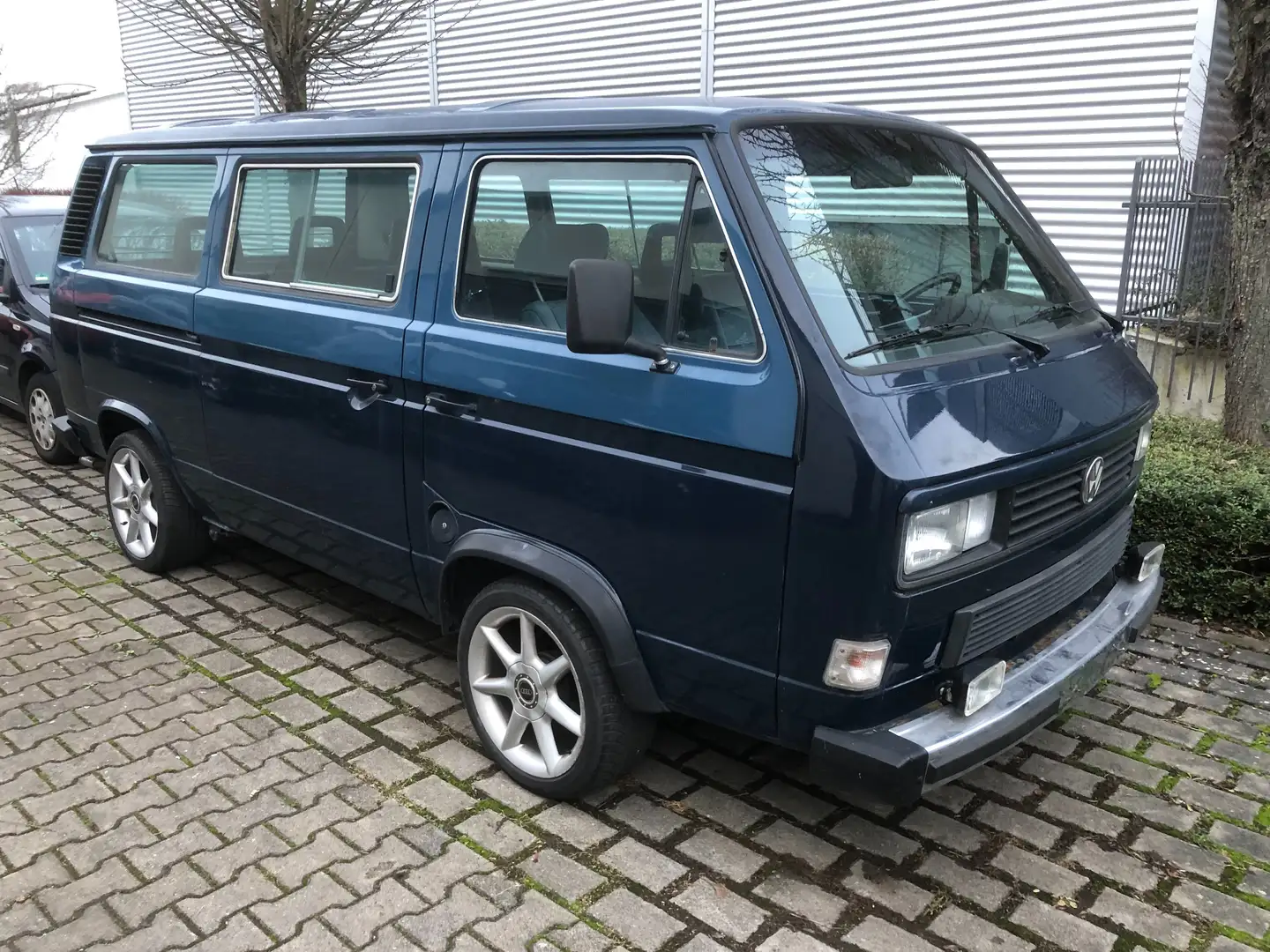 Volkswagen T3 Kombi 1,9 i Vanagon GL /Standhz /Faltdach/Garagenfund Синій - 1