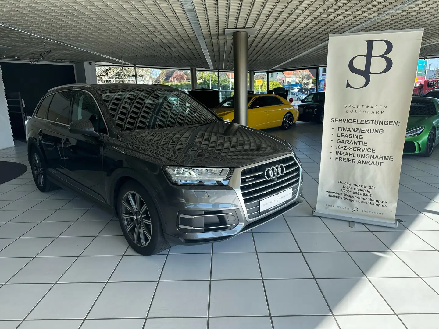 Audi Q7 3.0TDI QUATTRO 360°KAM BOSE PANO 20LM LED Grau - 1