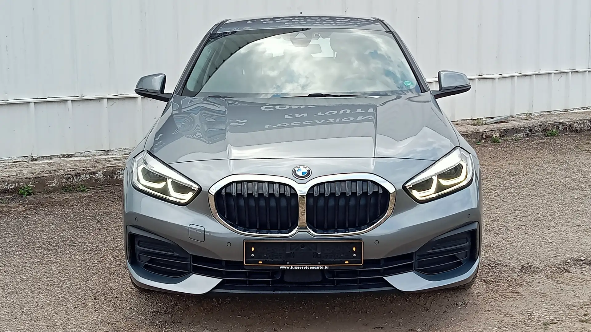 BMW 118 118d 150 ch BVA8 Lounge Gris - 2