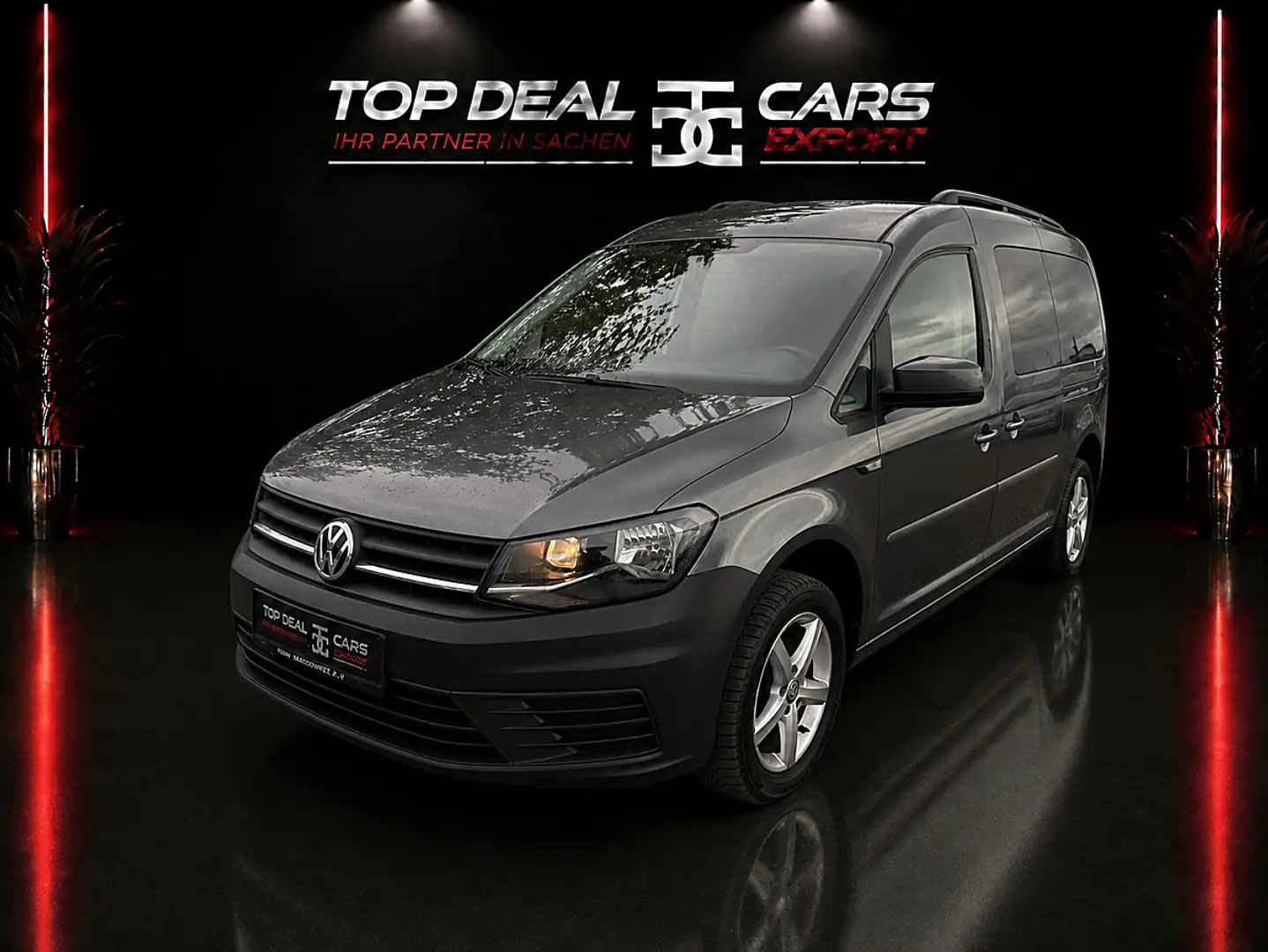 Volkswagen Caddy Kombi **MAXI** 2,0 TDI  DSG**129.000km Grau - 1