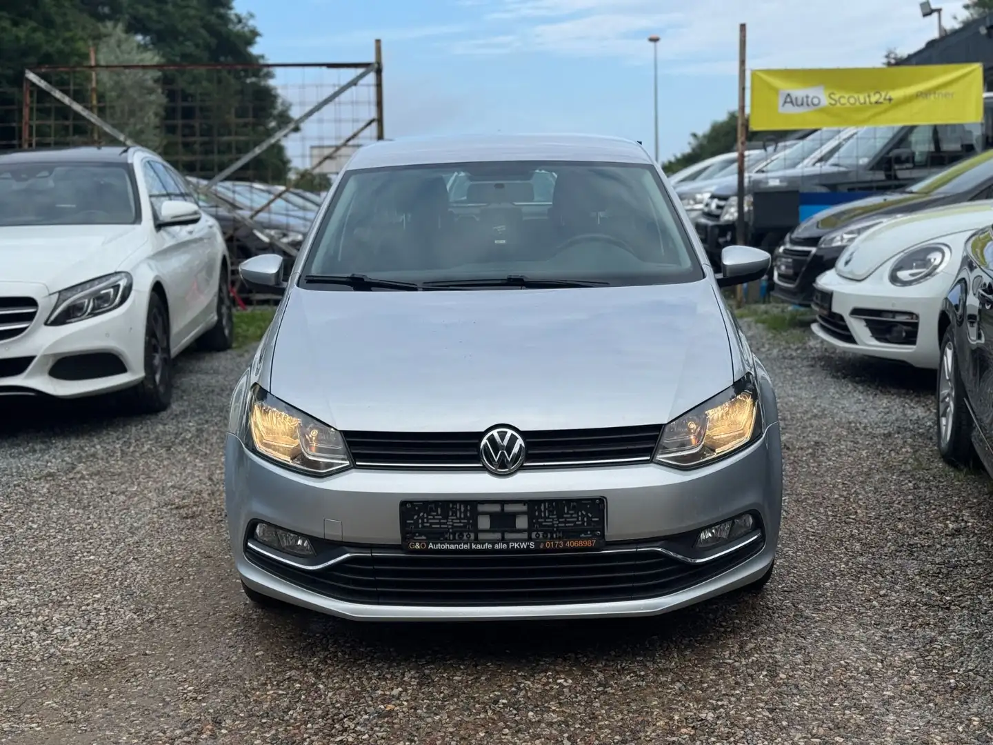Volkswagen Polo V Comfortline 1,4 BMT/EURO 6*TÜV 07/2027 Plateado - 2