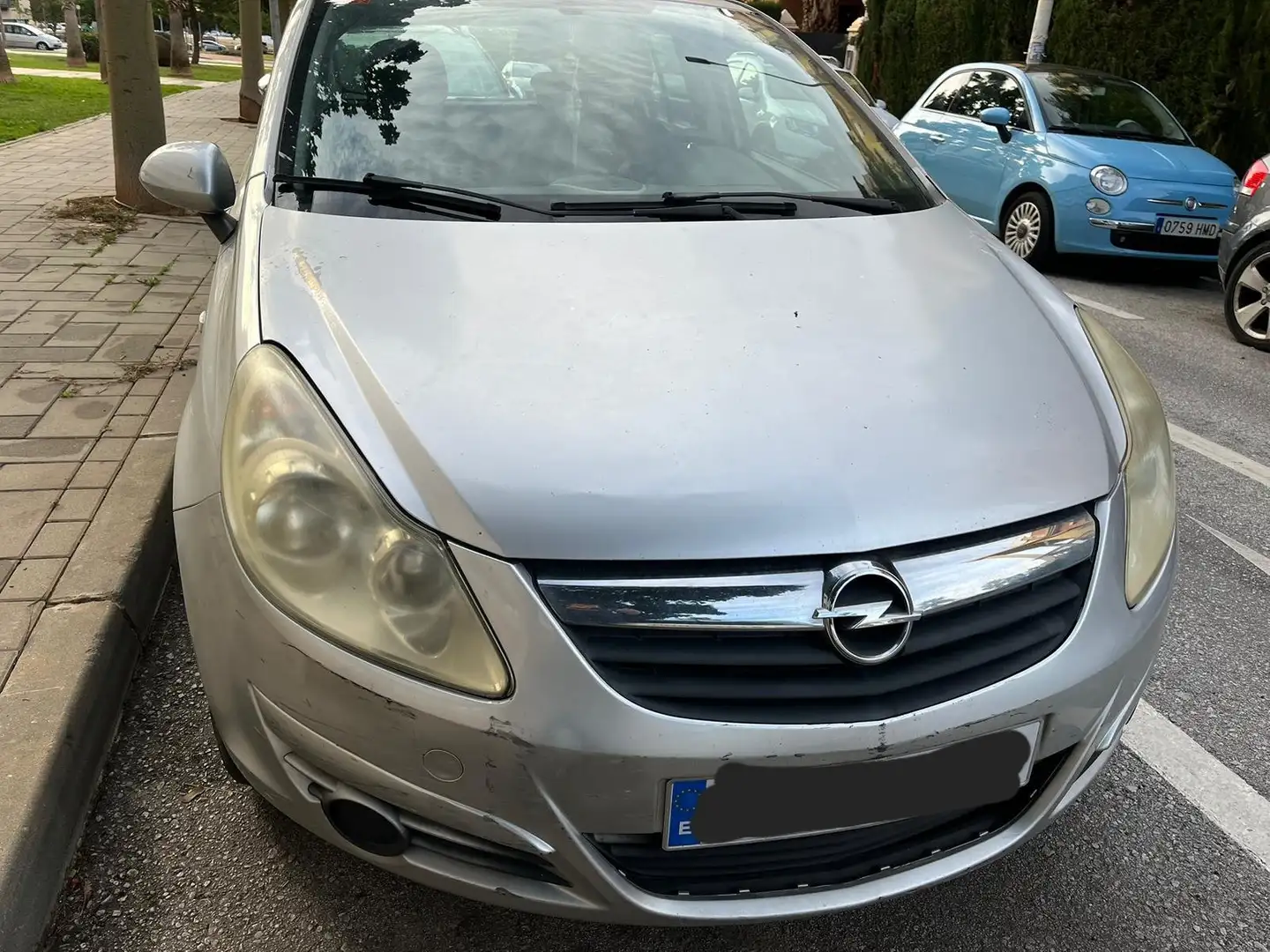 Opel Corsa Enjoy Plateado - 1
