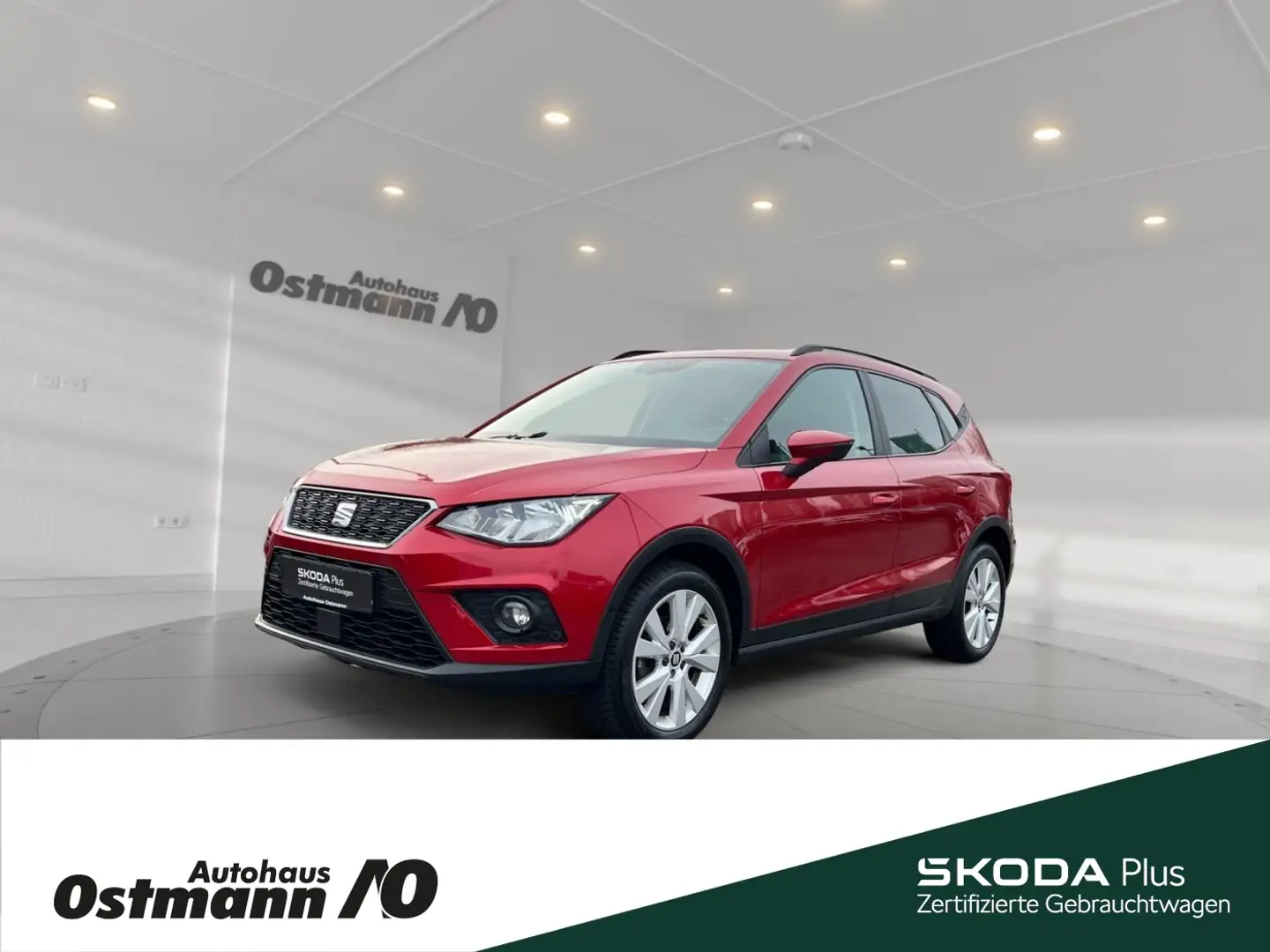 SEAT Arona Style 70kw TSI *NAVI*Parklenk*Virt. Cockpit Rood - 1