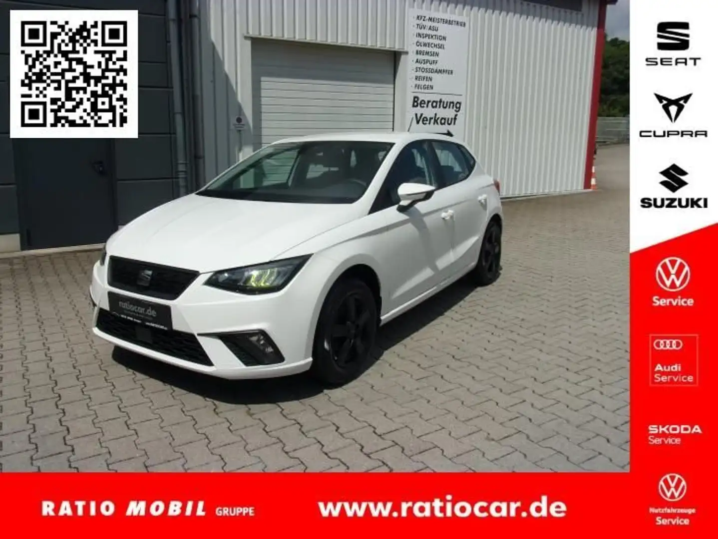 SEAT Ibiza IBIZA REFERENCE 1.0 MPI DAB+ FRONT-ASSIST EPH Blanco - 1