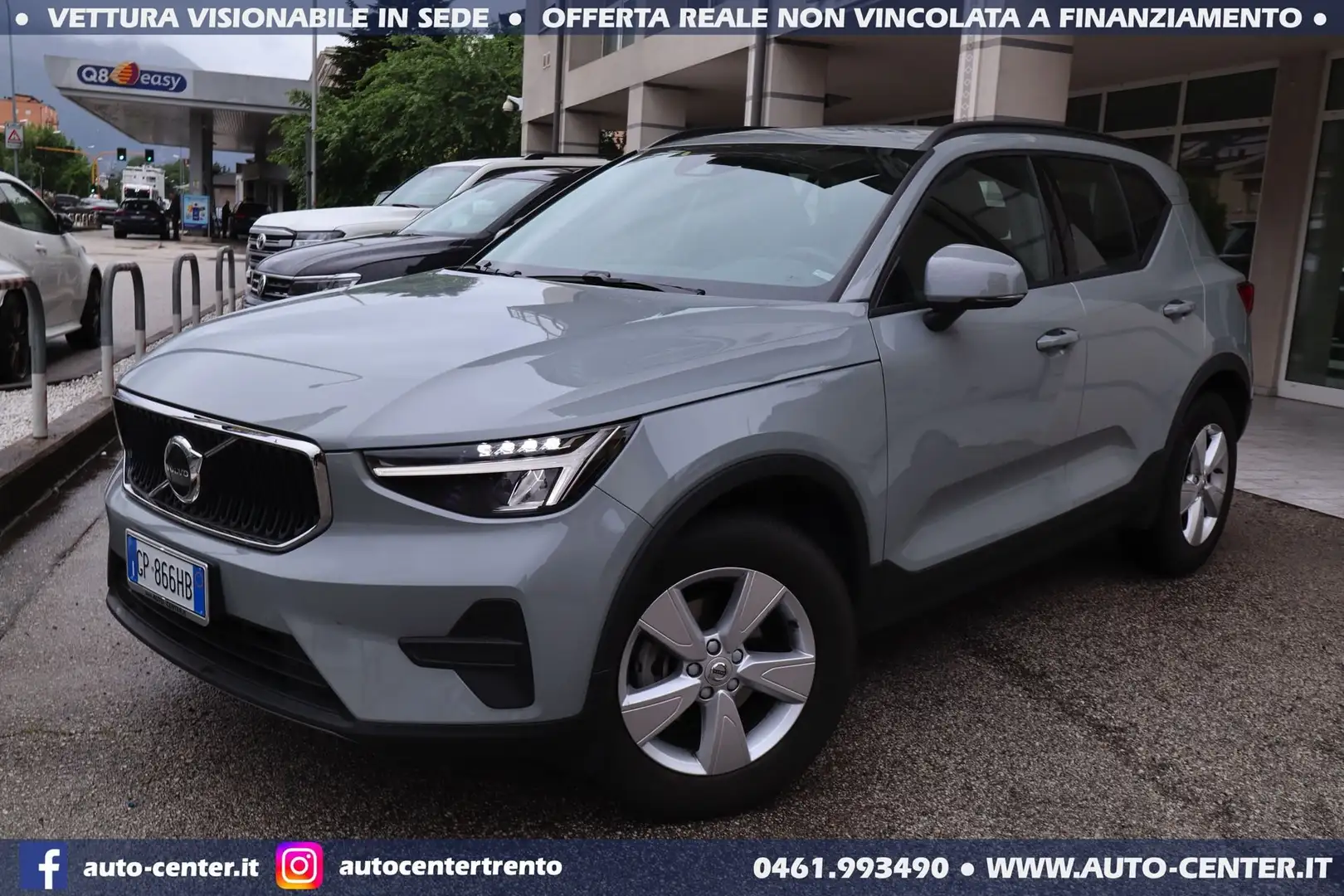 Volvo XC40 T2 Aut. Essential 1.5 129CV Grigio - 2