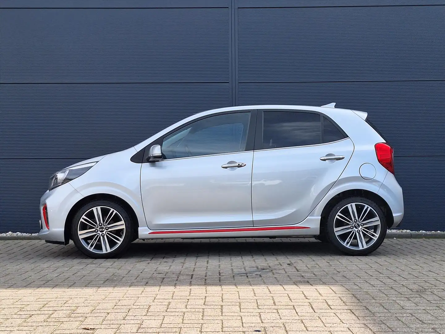 Kia Picanto 1.0 T-GDi 100pk 5-zits GT-Line Leder | Stoel en st Grijs - 2