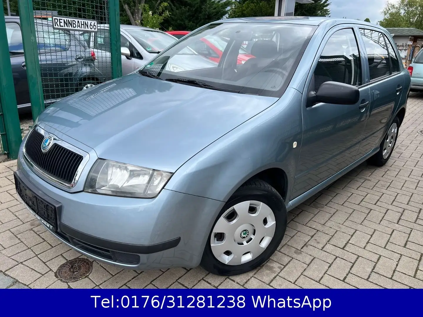 Skoda Fabia 1.4 16V Exakt !! 82TKM !! Tüv-Neu !! Azul - 1