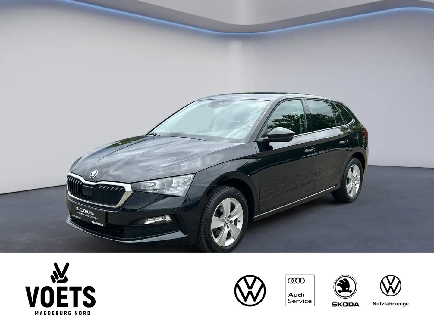Skoda Scala 1.0TSI AMBITION DSG LED+Sitzhzg.+SmartLink Noir - 1