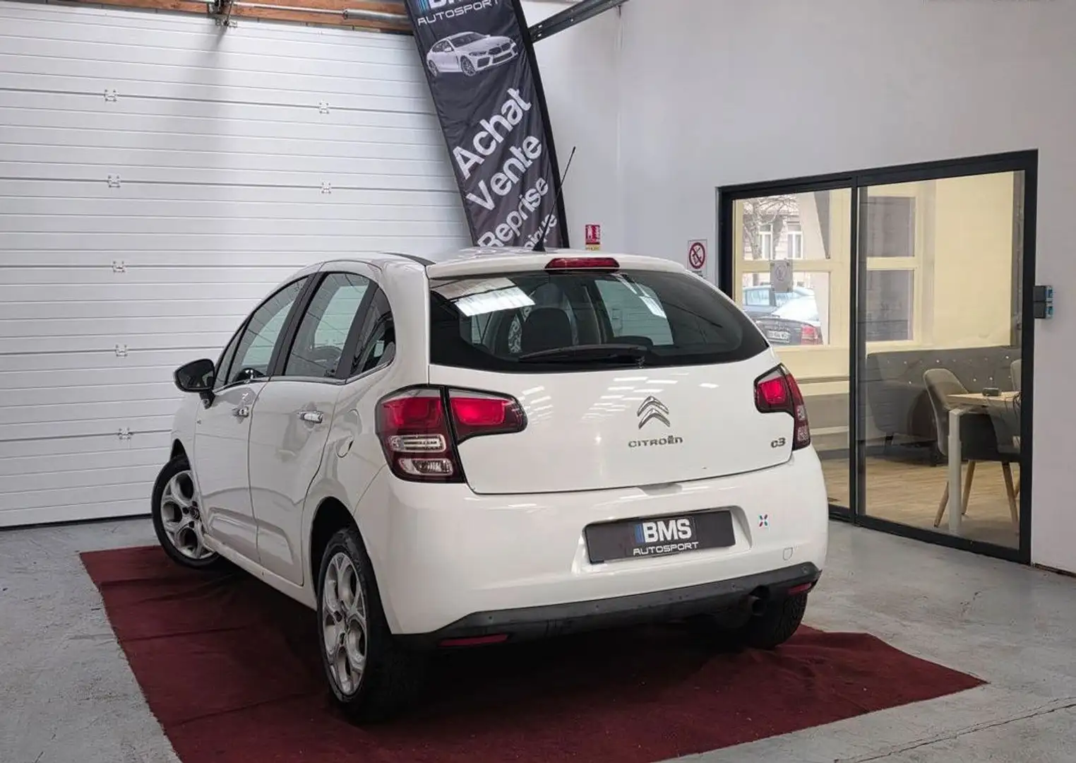 Citroen C3 Citroën 1.6 VTI 120 Boîte Automatique Exclusive Blanc - 2