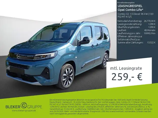 2026 Opel Combo in Blue for sale