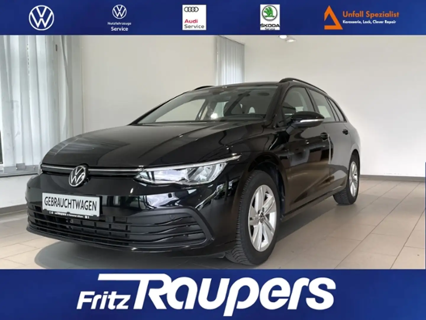 Volkswagen Golf Variant 1.0 TSI Life +ALLWETTER+AHK+NAVI Noir - 1