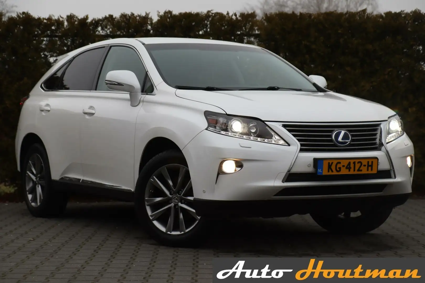 Lexus RX 450h 4WD Hybrid Parelmoer wit!|Camera|Leder|Nav|Memory Wit - 1