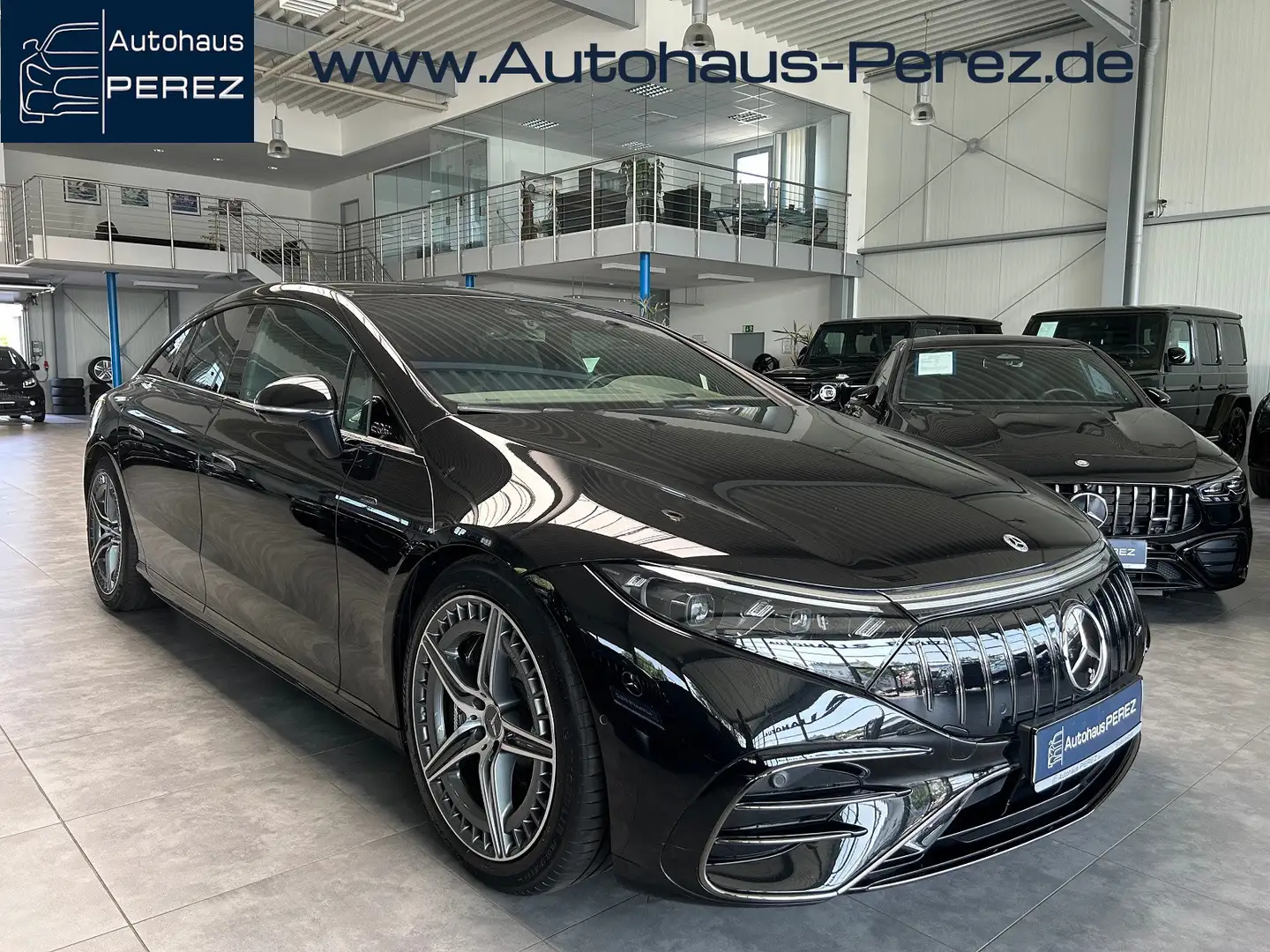 Mercedes-Benz EQS 4M NP: 181.487 PREMIUM PLUS-MEMORY Nero - 1