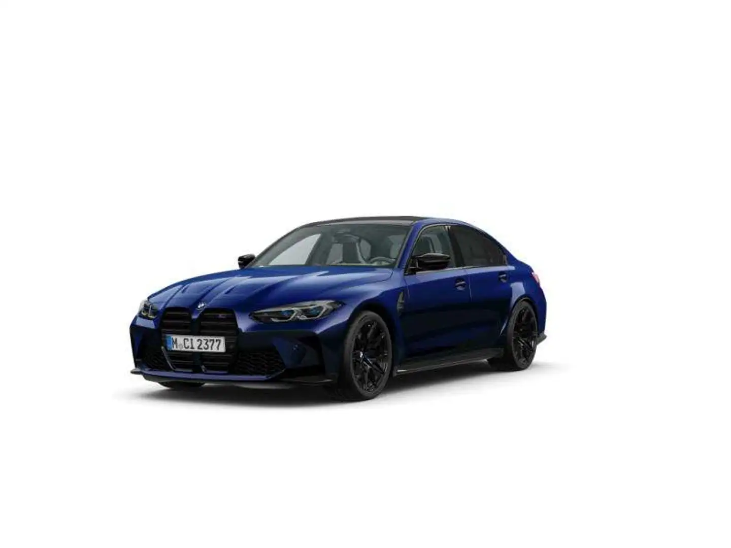BMW M3 Berline Bleu - 1