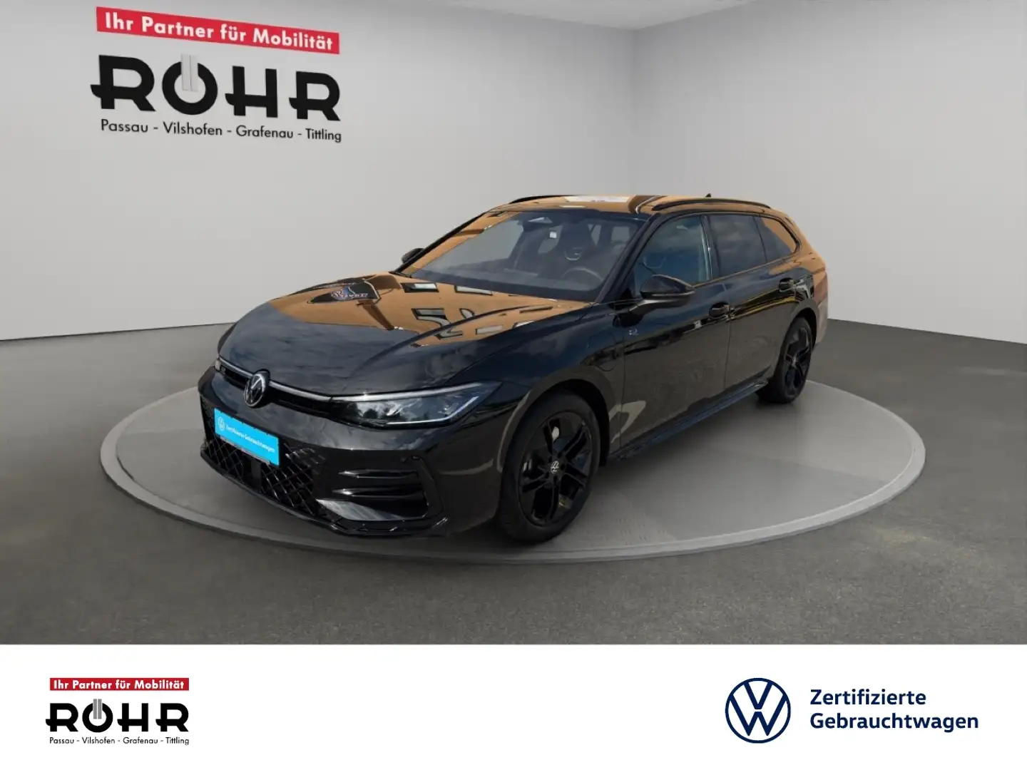 Volkswagen Passat R-Line Black Style (AHK.Kamera.ParkAssist.Navi) 1. Schwarz - 1