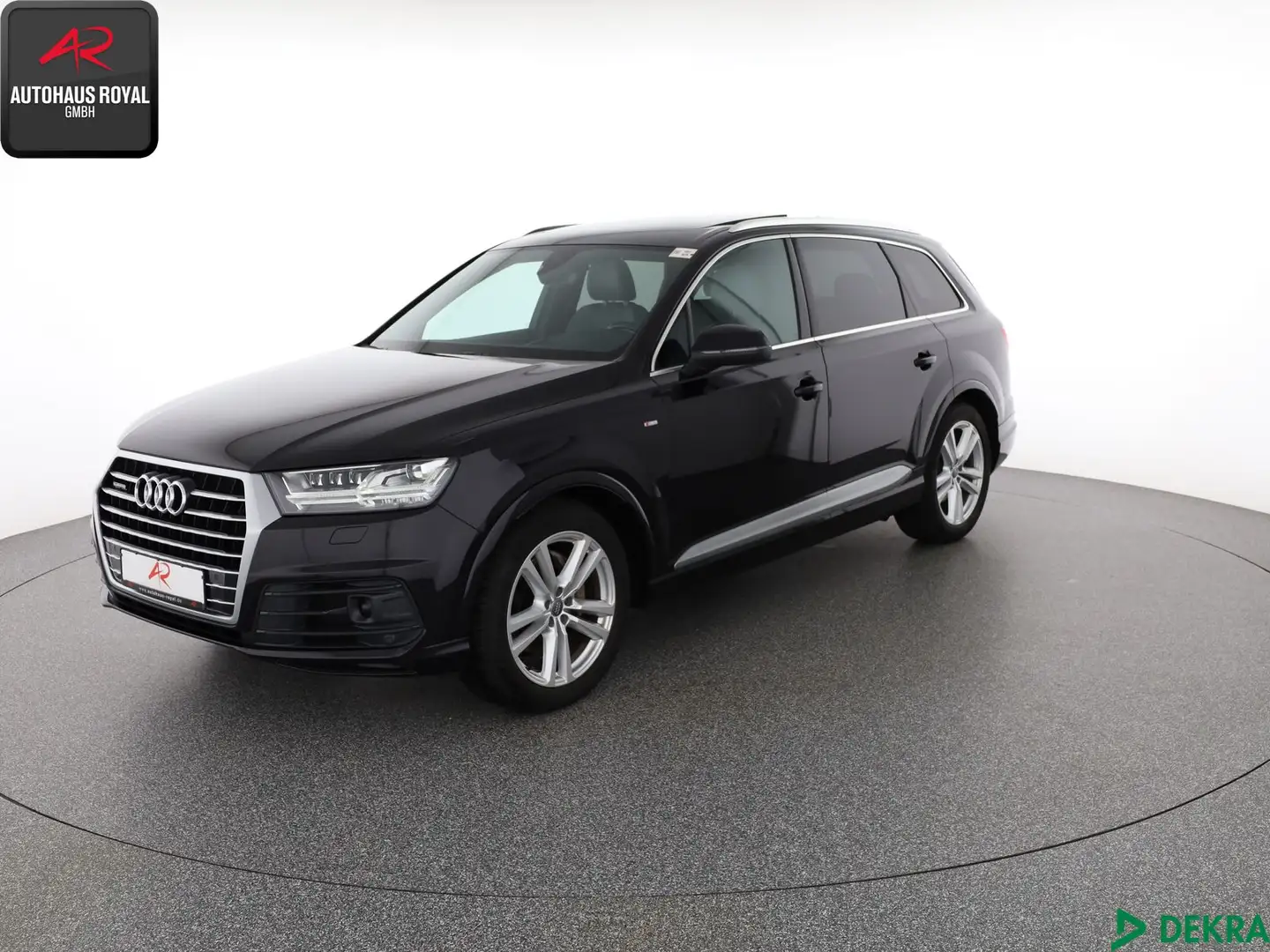 Audi Q7 Q7 50 TDI qu 3x S LINE S-SITZE,STANDHEIZ,HUD,ACC Noir - 1