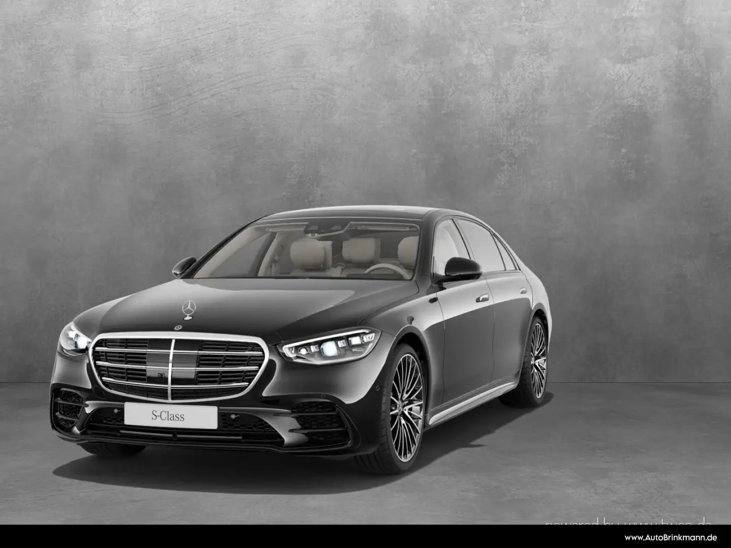 Mercedes-Benz S 450 S 450d 4M LANG AMG/Pano/DigitalLight/Burmester SHZ Schwarz - 2