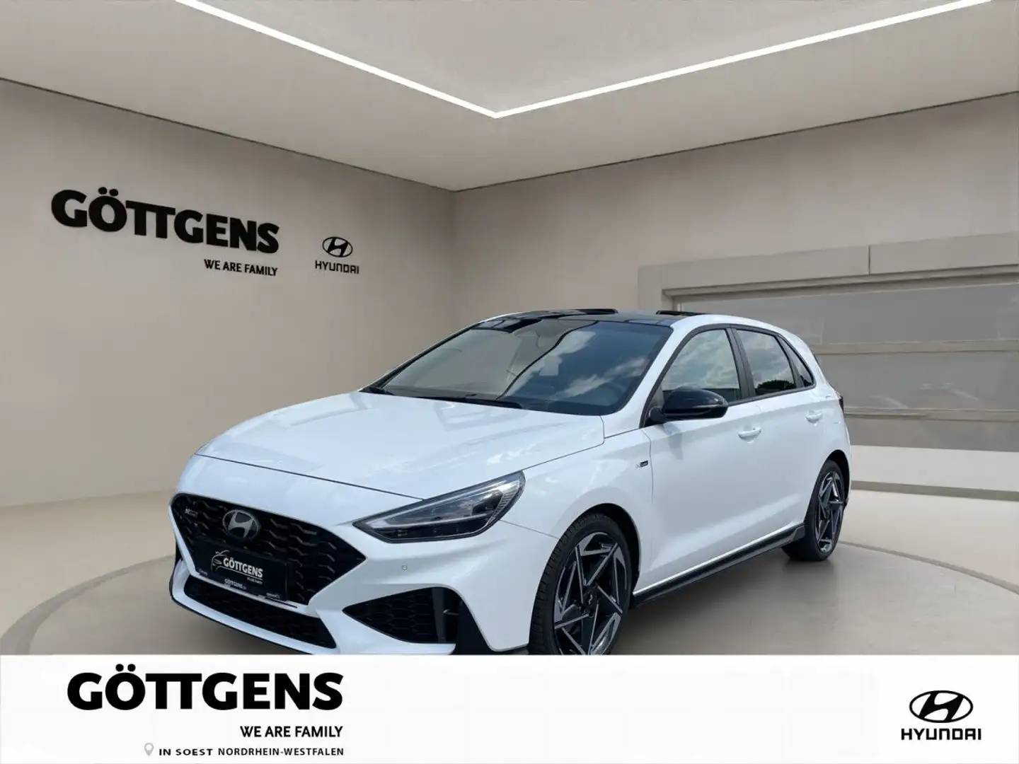 Hyundai i30 FL 1.5 T-GDI 140PS 48V N LINE PANO SITZ-PAKET Weiß - 1