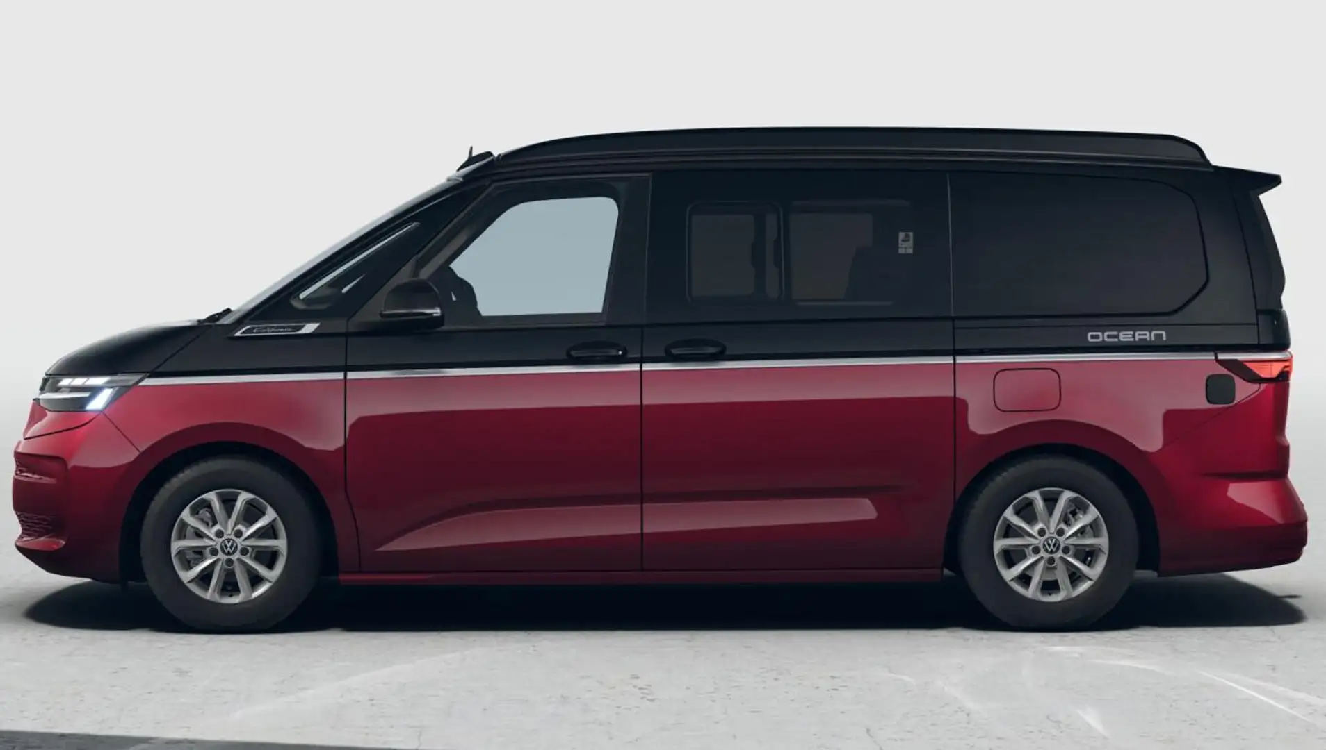 Volkswagen T7 California Ocean 150 AHK Markis ParkP Keyl 110 kW (150 PS)... Červená - 2