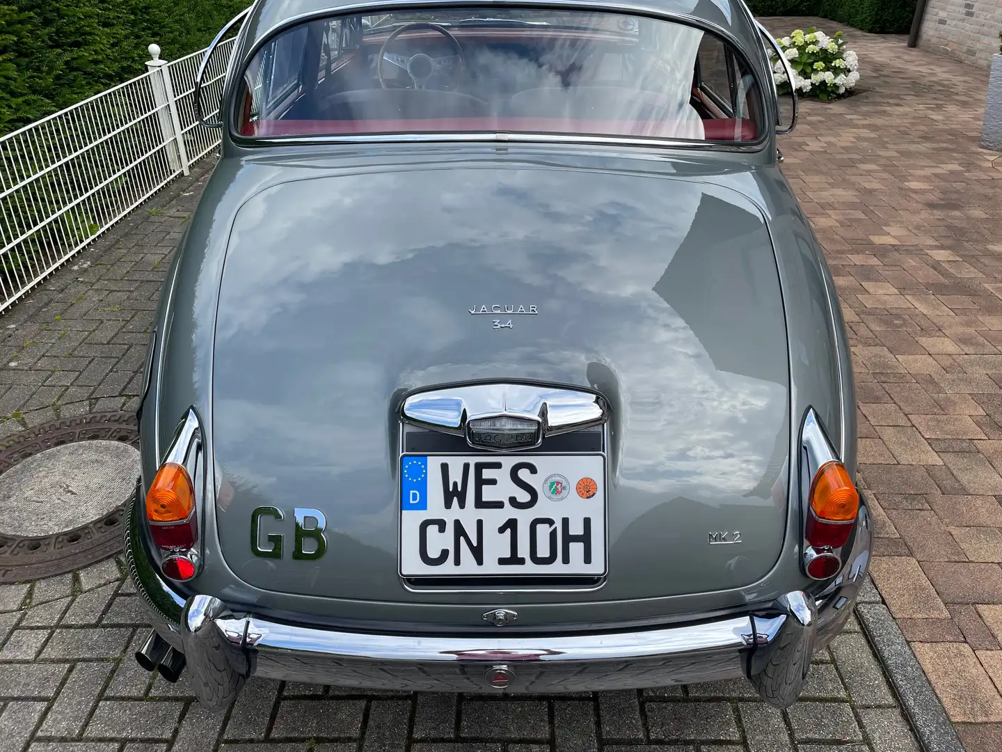 Jaguar MK II 3.4  mit Overdrive Šedá - 2