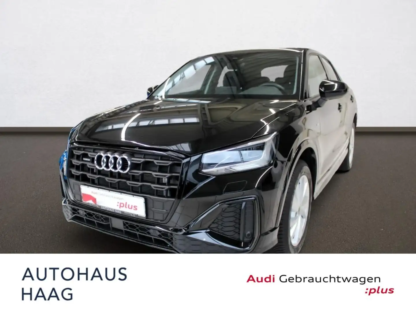 Audi Q2 S line 40 TFSI quattro 5JGar Assist Virtual Navi+ Schwarz - 1