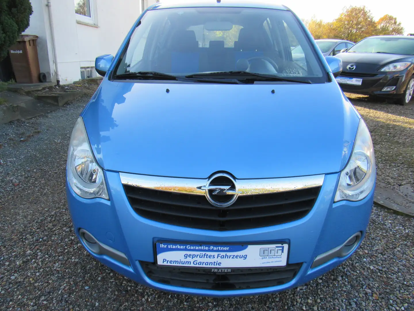 Opel Agila Edition KM 35181.1 Hand Scheckheftgepflegt Blau - 2