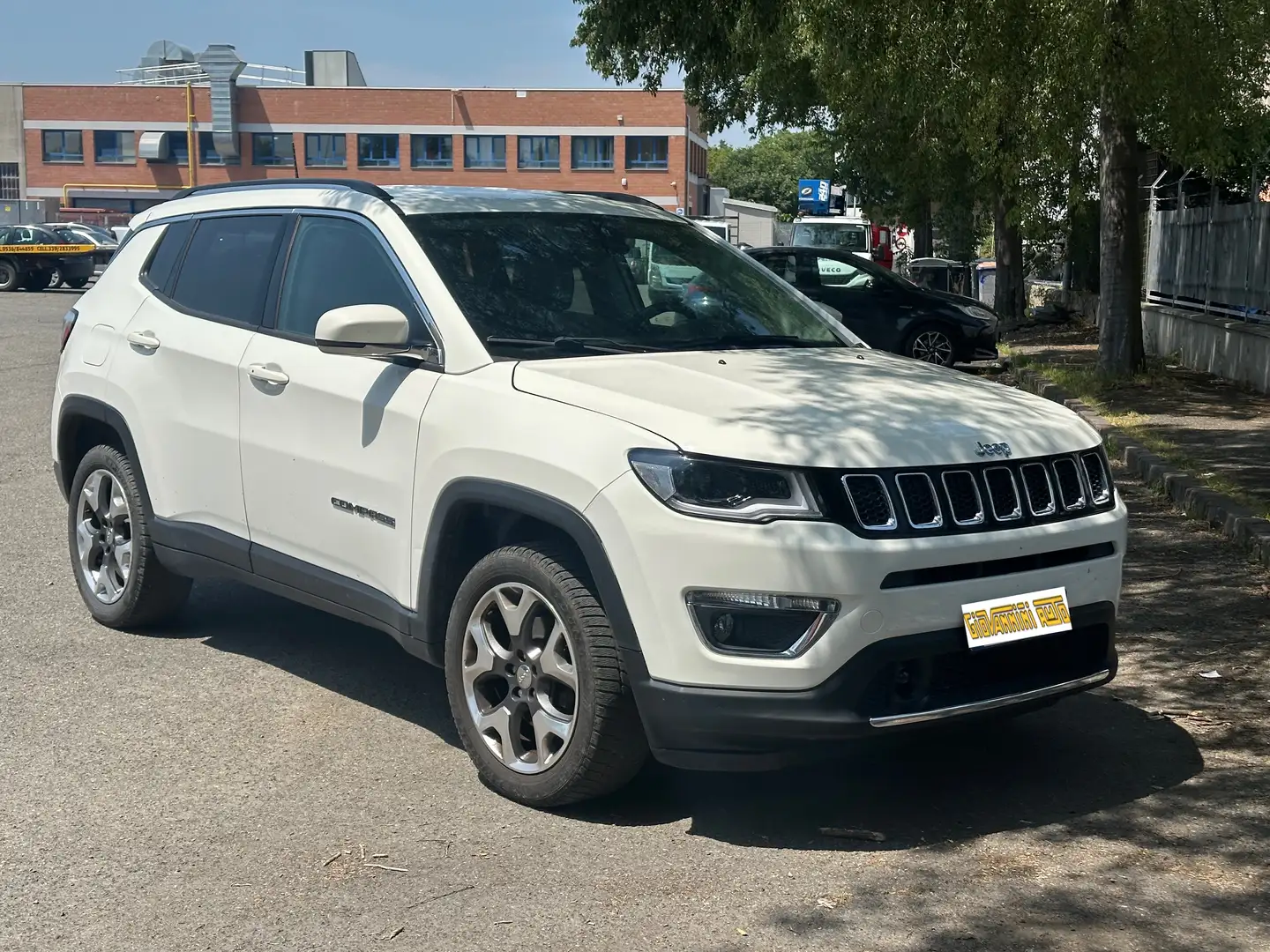 Jeep Compass 2.0 mjt Limited 4wd 140cv Weiß - 1