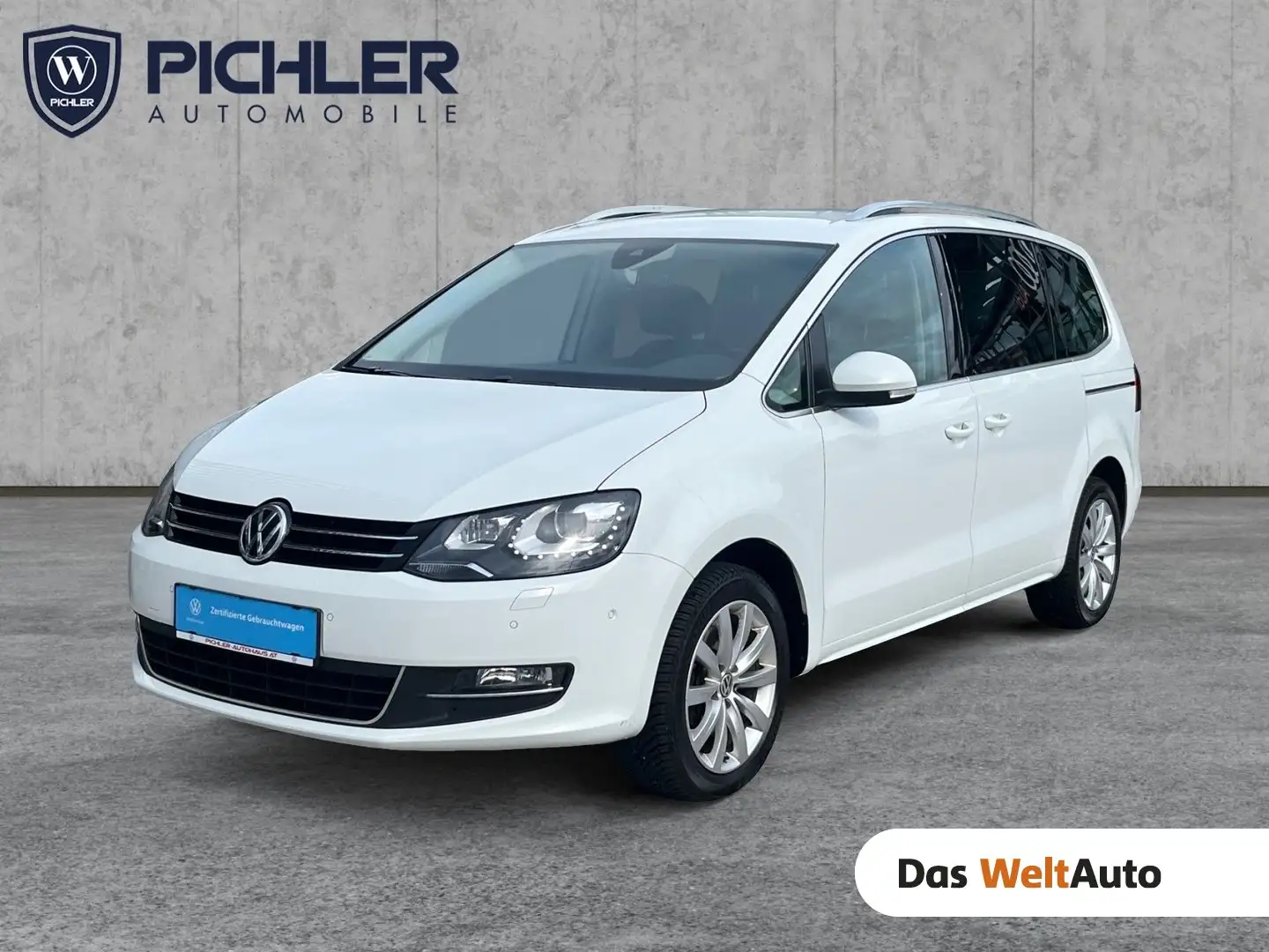 Volkswagen Sharan Bus+ TDI SCR 4MOTION DSG 7-Sitzer Weiß - 1