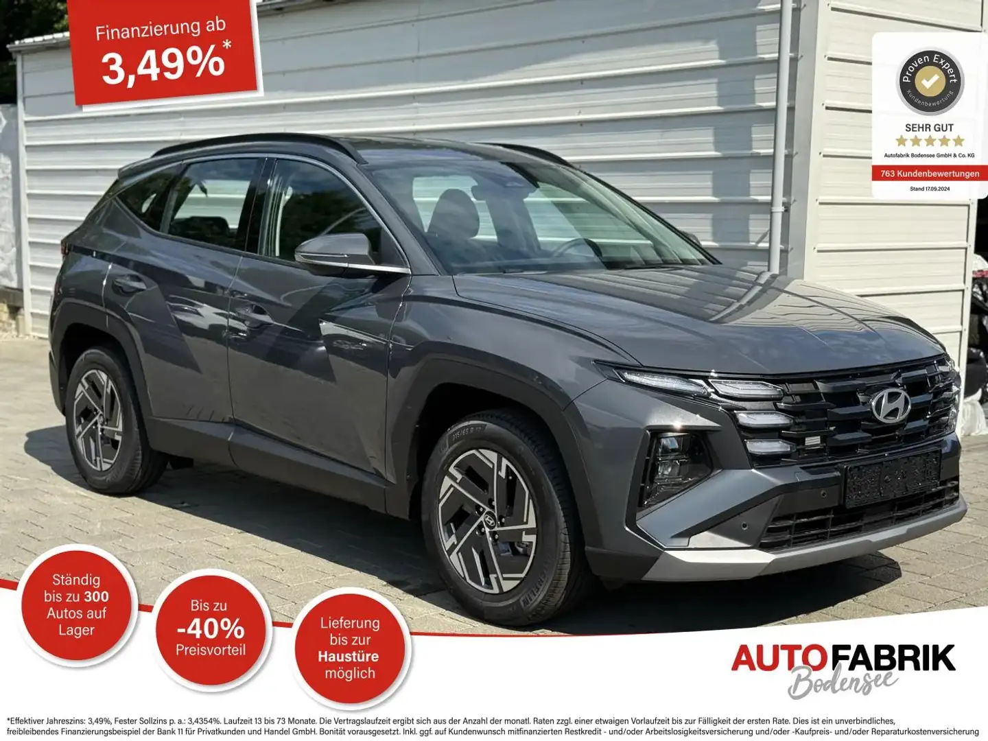 Hyundai TUCSON FL (MJ25) 1.6 T-GDI Navi*SHZ*Totwinkel*Kamera*Keyl Gris - 1