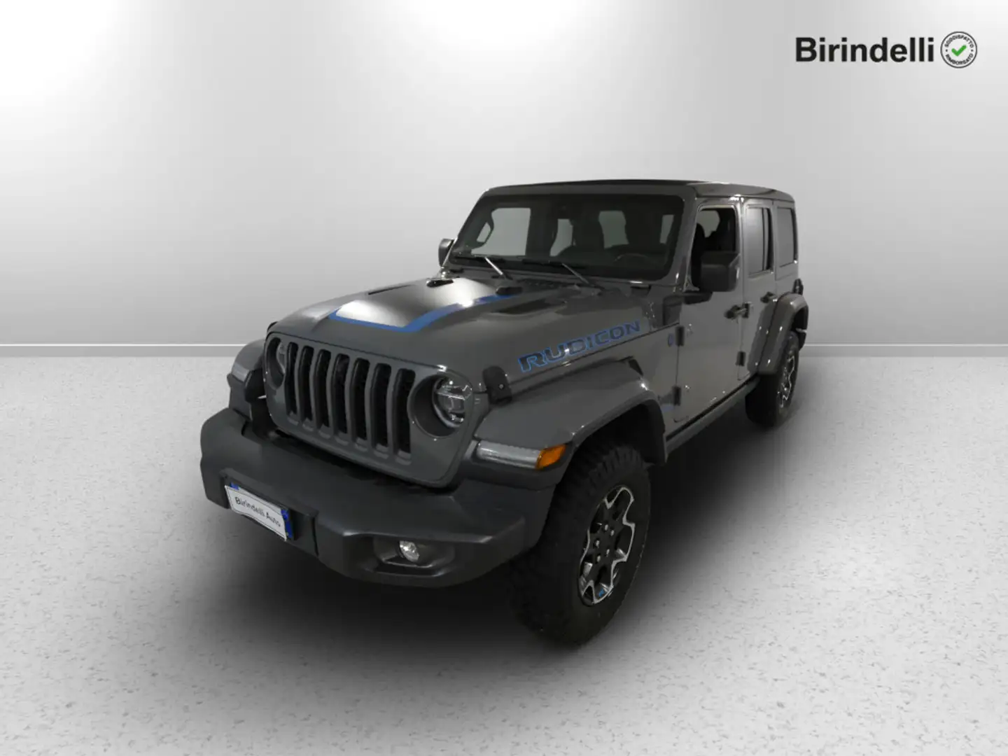 Jeep Wrangler Unlimited 2.0 PHEV ATX 4xe Rubicon Gris - 1