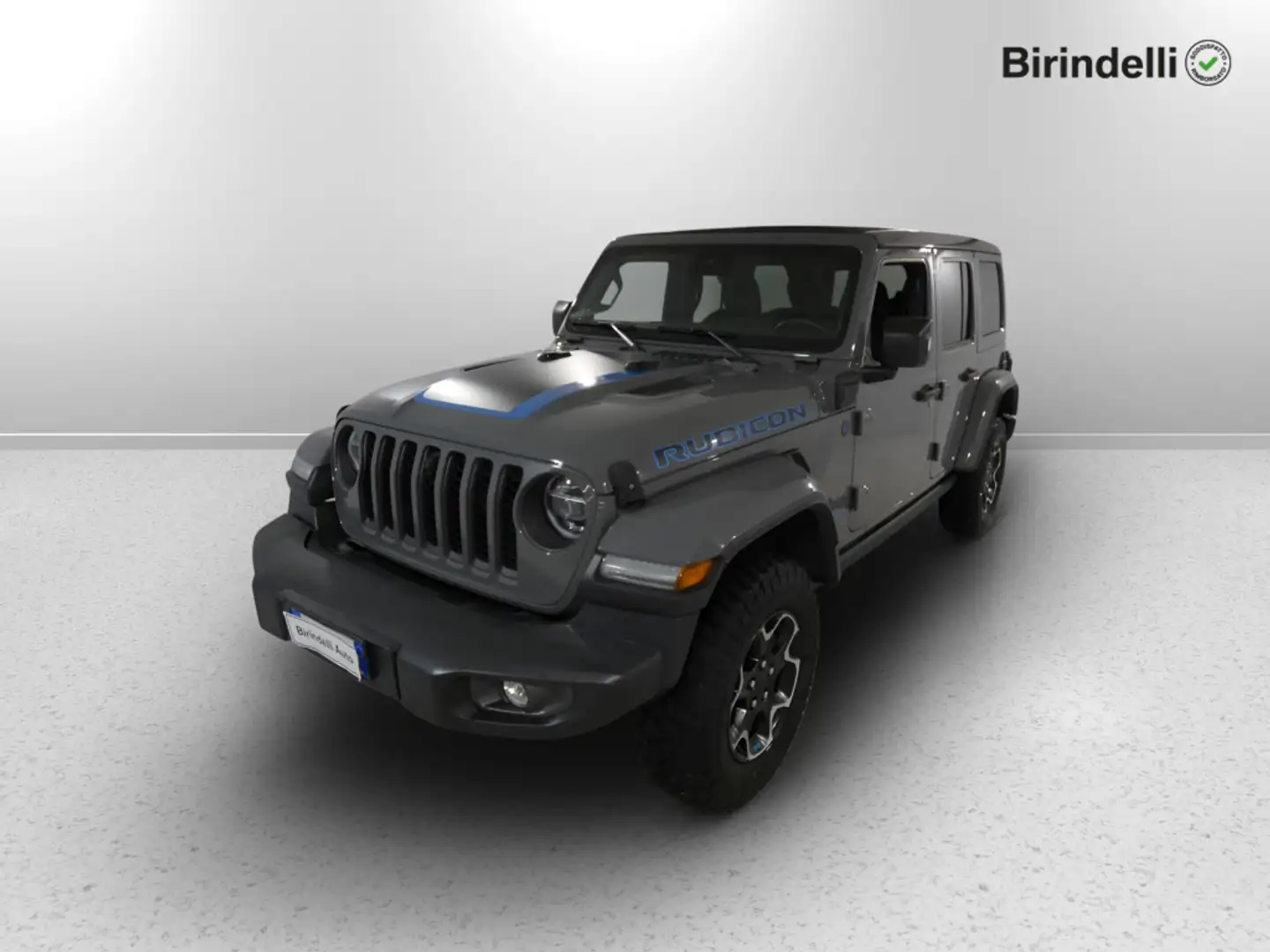 Jeep Wrangler Unlimited 2.0 PHEV ATX 4xe Rubicon Grigio - 1