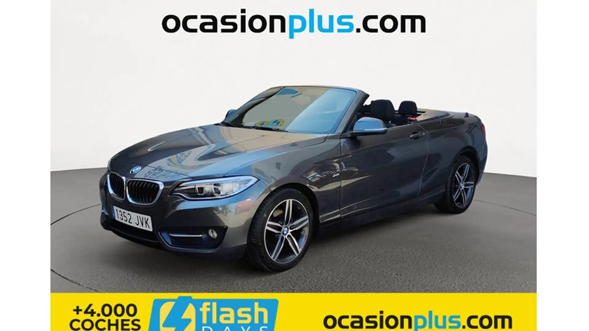 BMW 218 218dA Cabrio Gris - 1