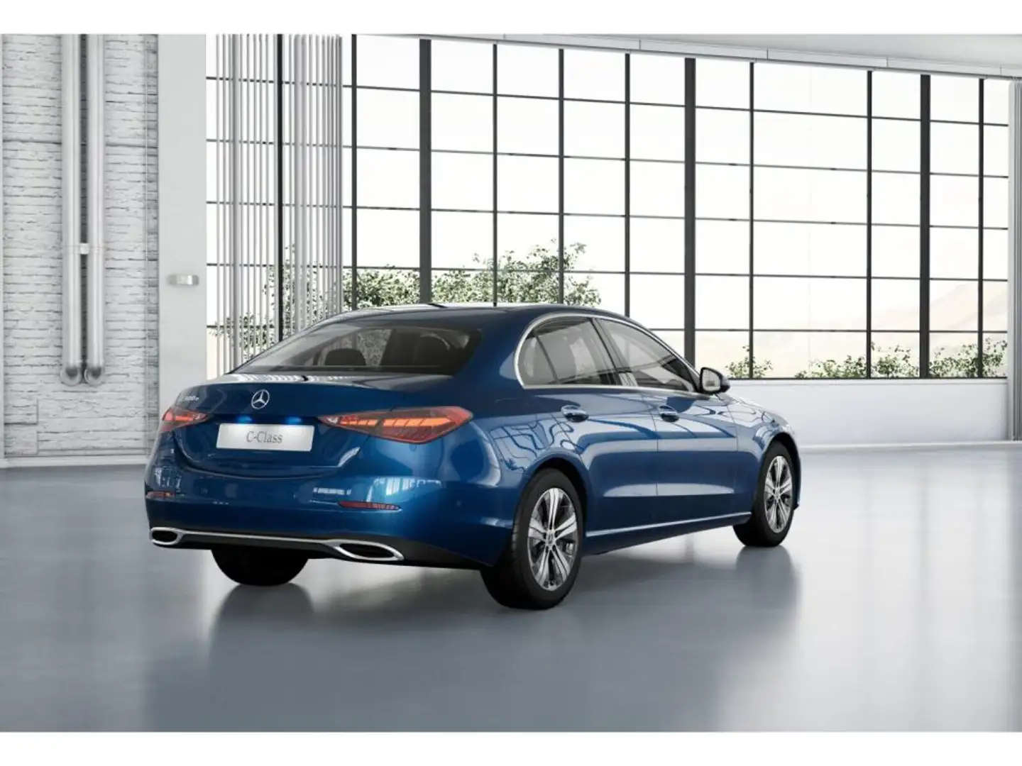 Mercedes-Benz C 300 e Avantgarde+Digital+Distr+Memo+Ambiente Bleu - 2