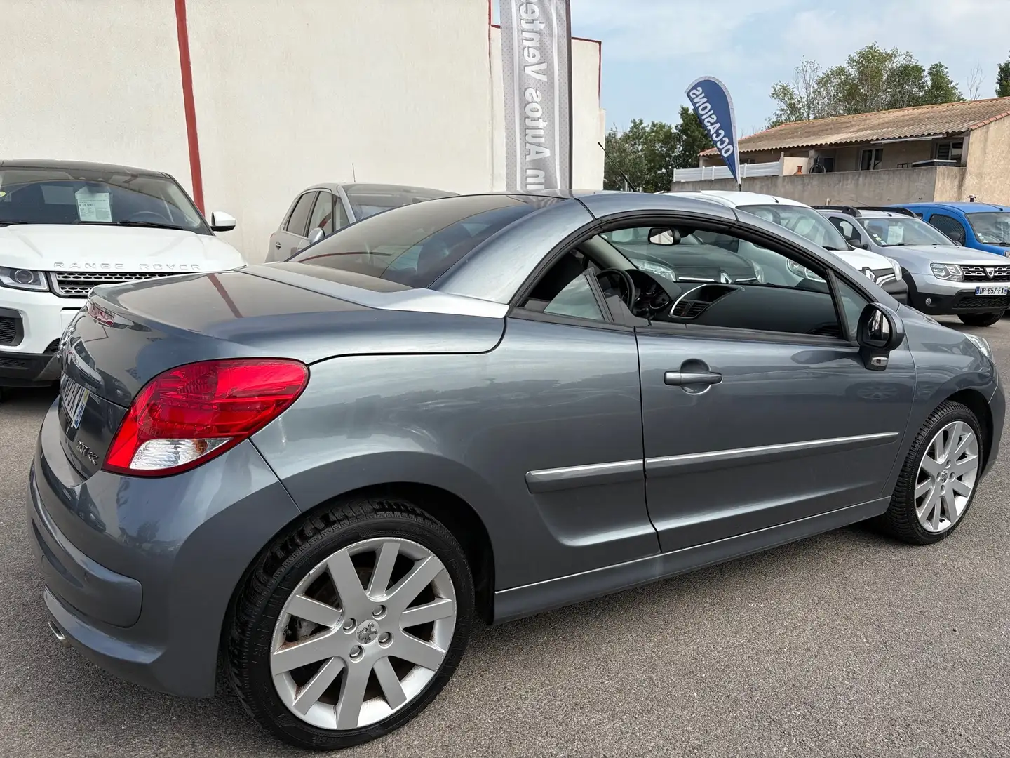 Peugeot 207 CC 1.6 HDi 112ch Sport Pack Gris - 2