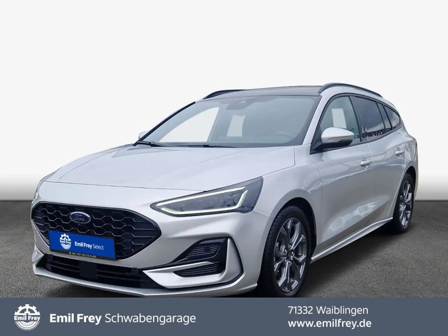 Ford Focus Turnier 1.0 EcoBoost Hybrid Aut. ST-LINE Plateado - 1