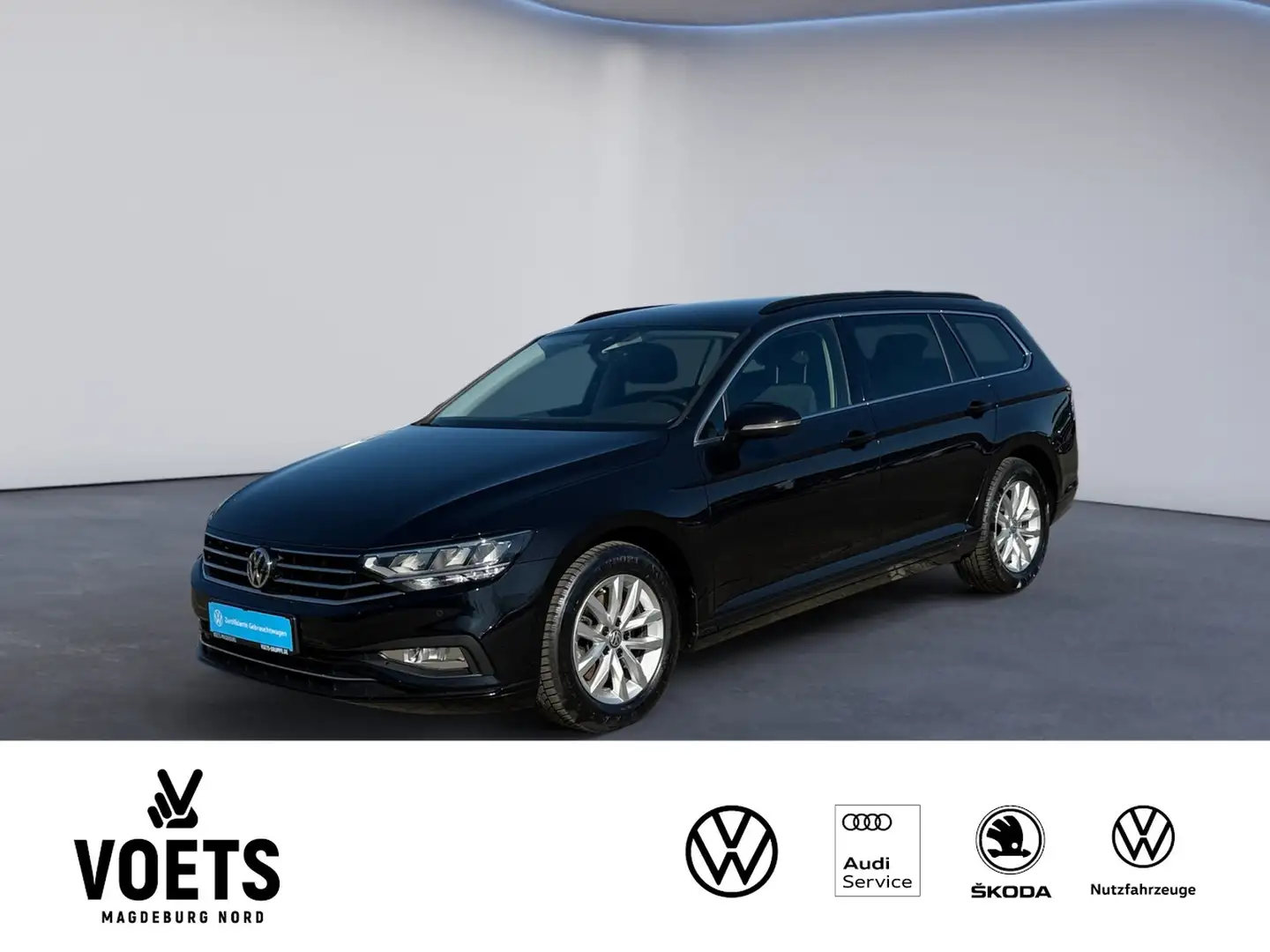 Volkswagen Passat Variant 2.0TDI BUSINESS LED+AHK+Navi Czarny - 1