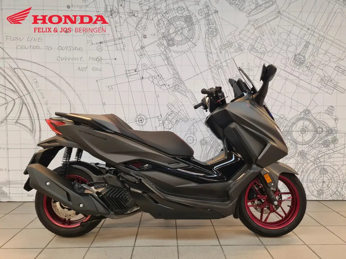 Honda Forza 125 NSS Noir - 1