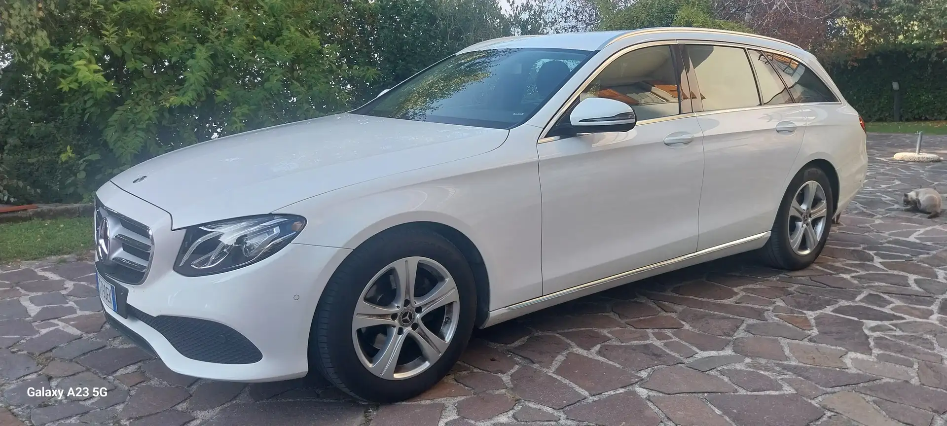 Mercedes-Benz E 200 E SW 200 d Business Sport auto Bianco - 1