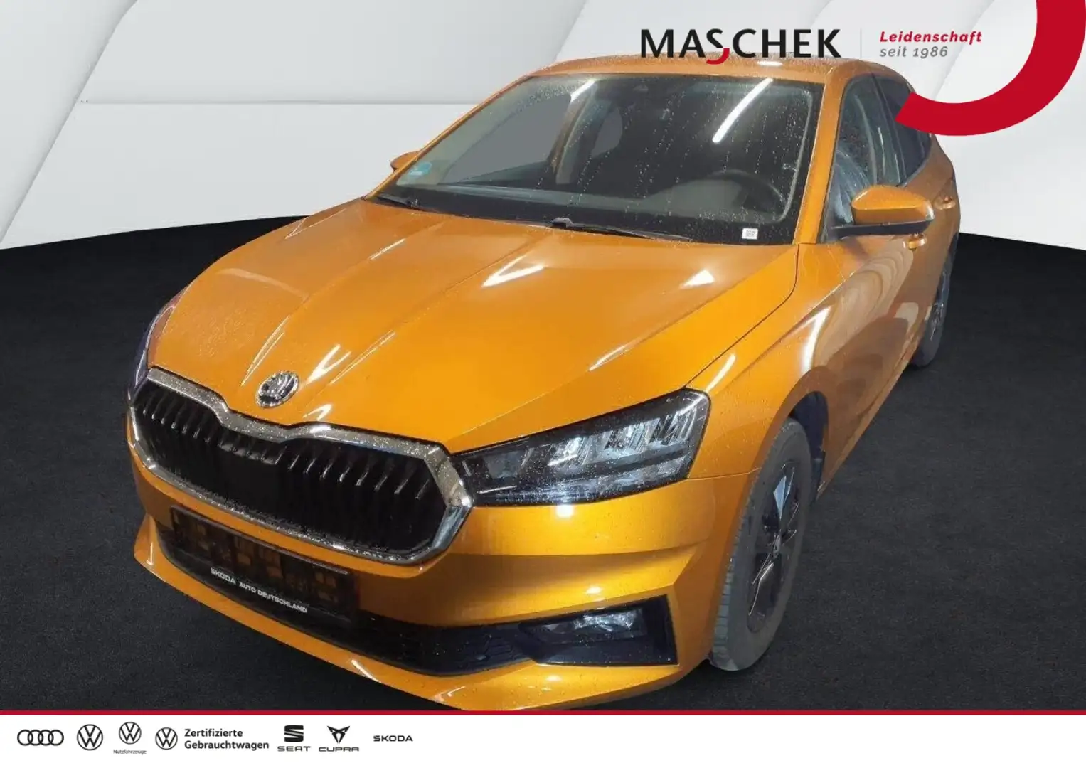 Skoda Fabia Selection 1.0 TSI LED PDC Tempomat Sitzh BT LED PD Orange - 1