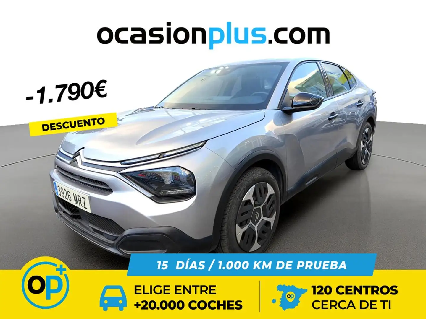 Citroen C4 X 1.2 PureTech You S&S 100 Gris - 1