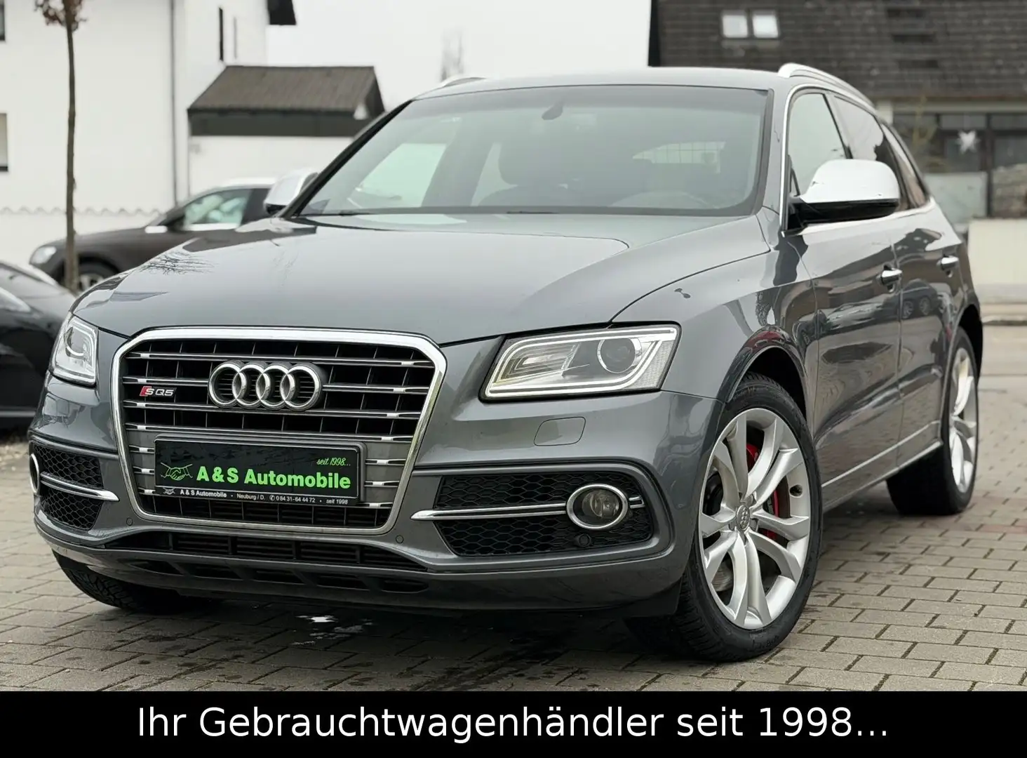 Audi SQ5 3.0 TDI plus quattro *SCHECKHEFT AUDI/2.HAND Gris - 1