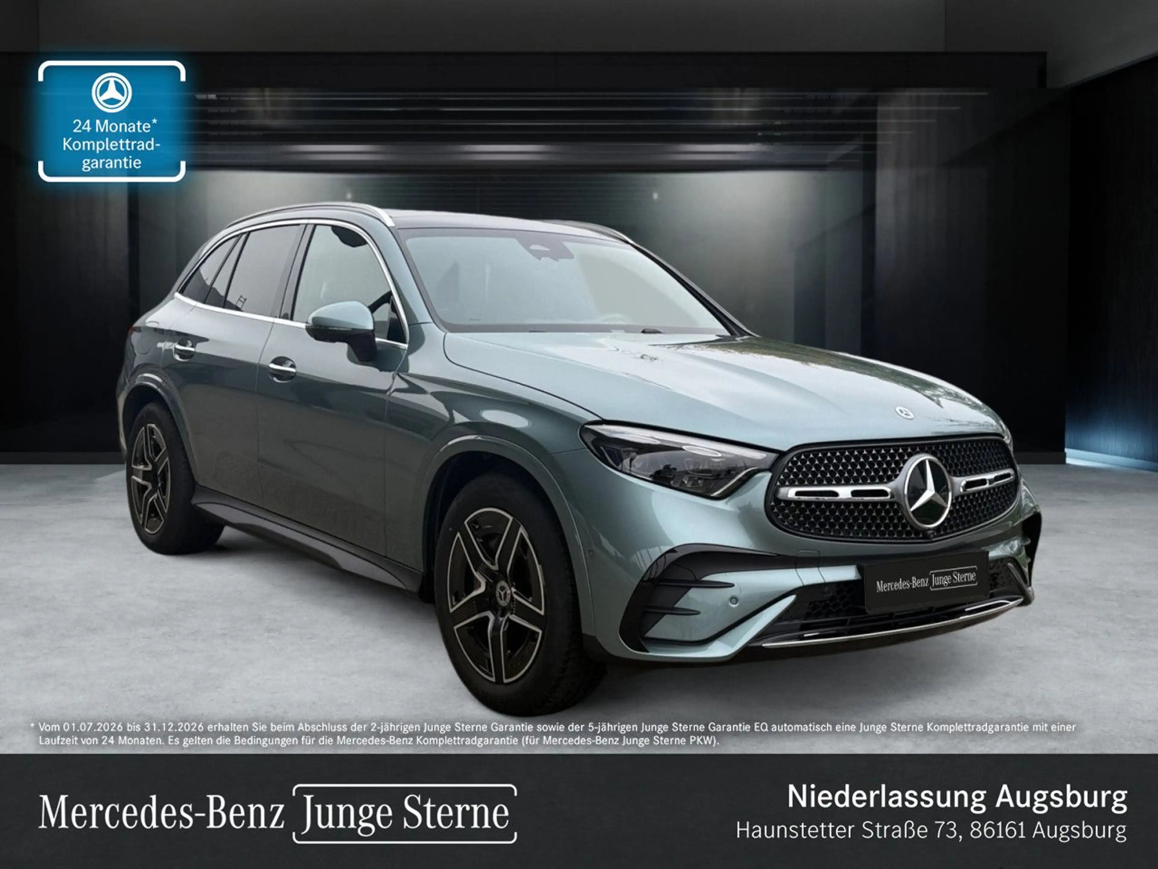 Mercedes-Benz GLC 300 d 4M AMG+PANO+360+AHK+BURMESTER+TOTW+9G