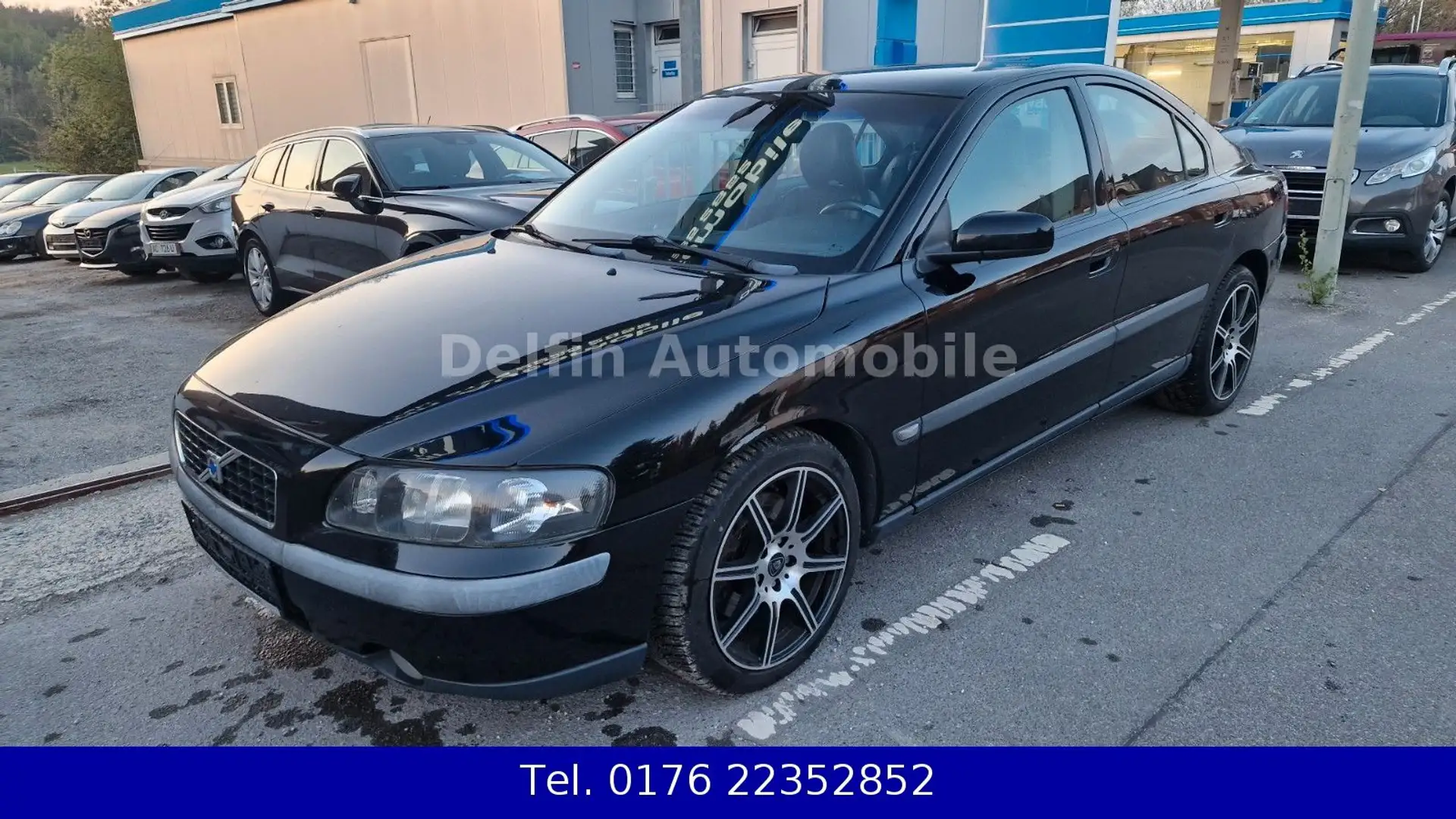 Volvo S60 D5 Summum-Leder-Klimaaut.Standheizung Noir - 1