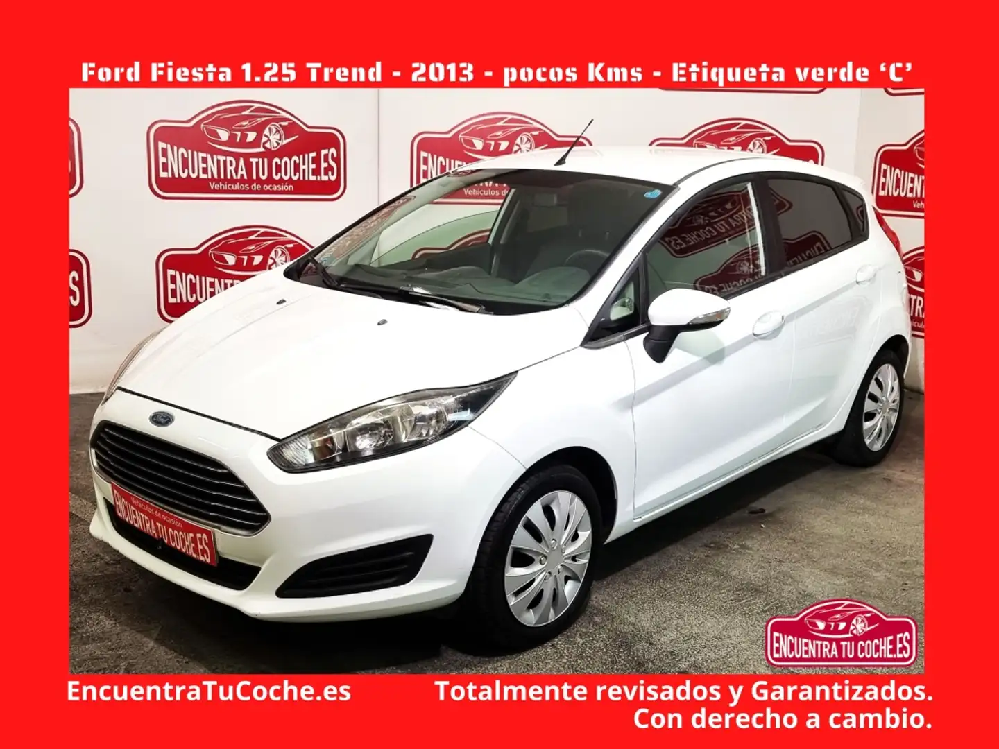 Ford Fiesta 1.25 Trend 82 Blanc - 1