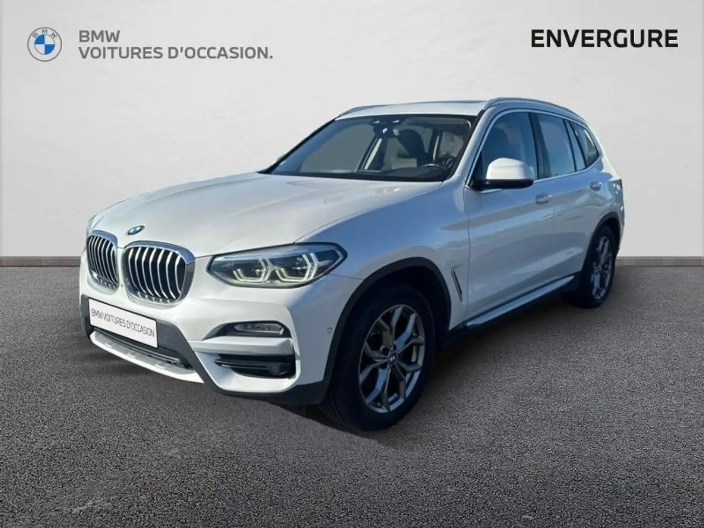 BMW X3 xDrive20dA 190ch Luxury Euro6c Blanc - 1
