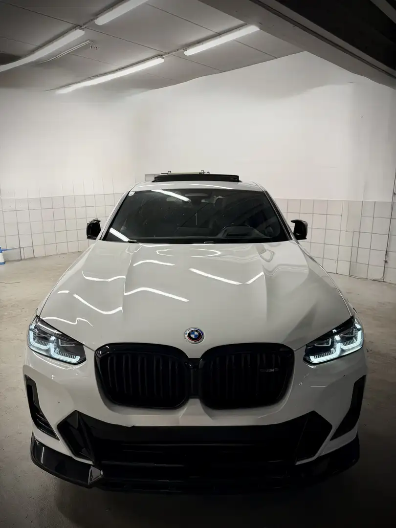 BMW X4 M M40d 48 V Aut. Weiß - 1